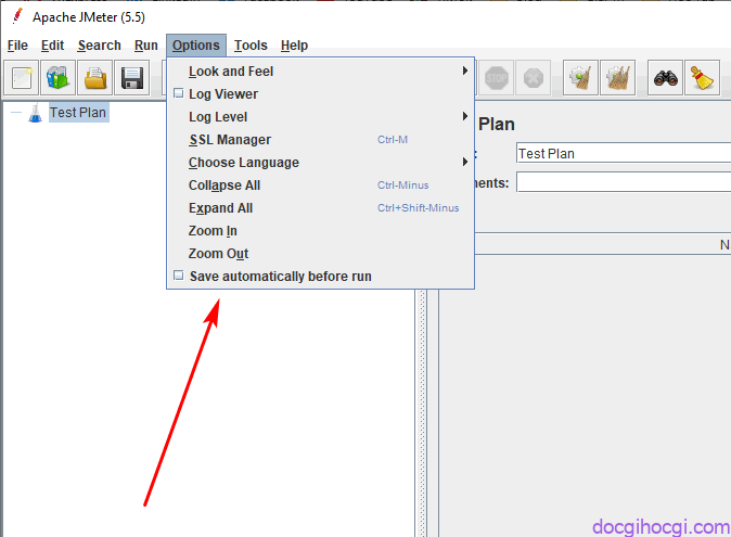 kiểm tra cài đặt JMeter Plugins Manager